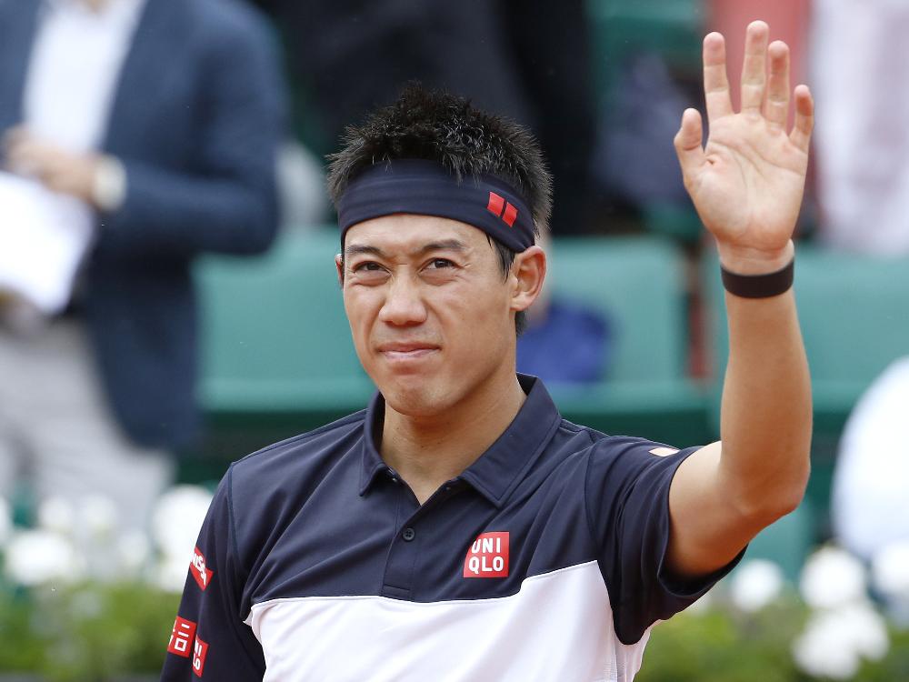 Mitfavorit Kei Nishikori zieht ins Viertelfinale ein
