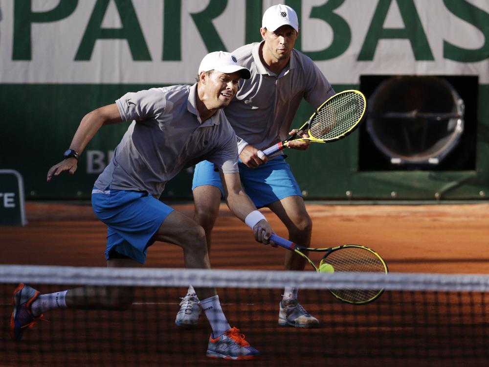Bob und Mike Bryan verlieren im French-Open-Finale