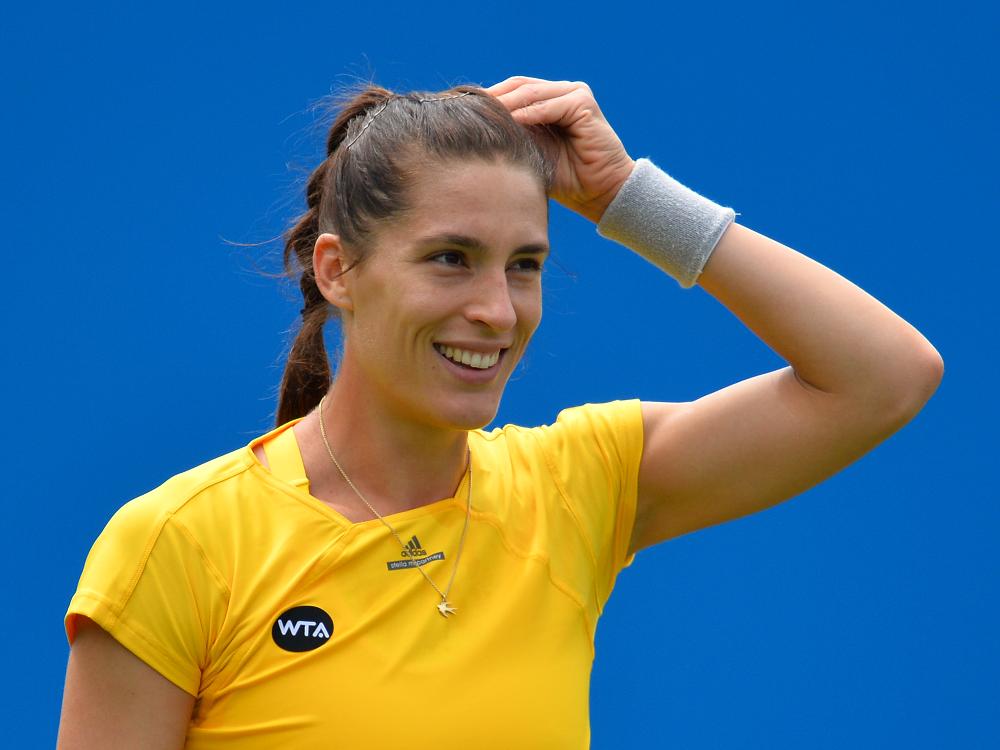 Zieht locker ins Viertelfinale ein: Andrea Petkovic