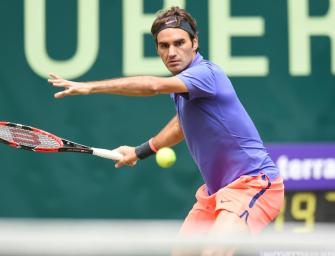 Federer in Halle vor achtem Titelgewinn
