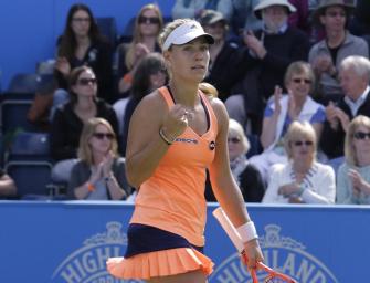 Birmingham: Kerber feiert klaren Halbfinalsieg gegen Lisicki