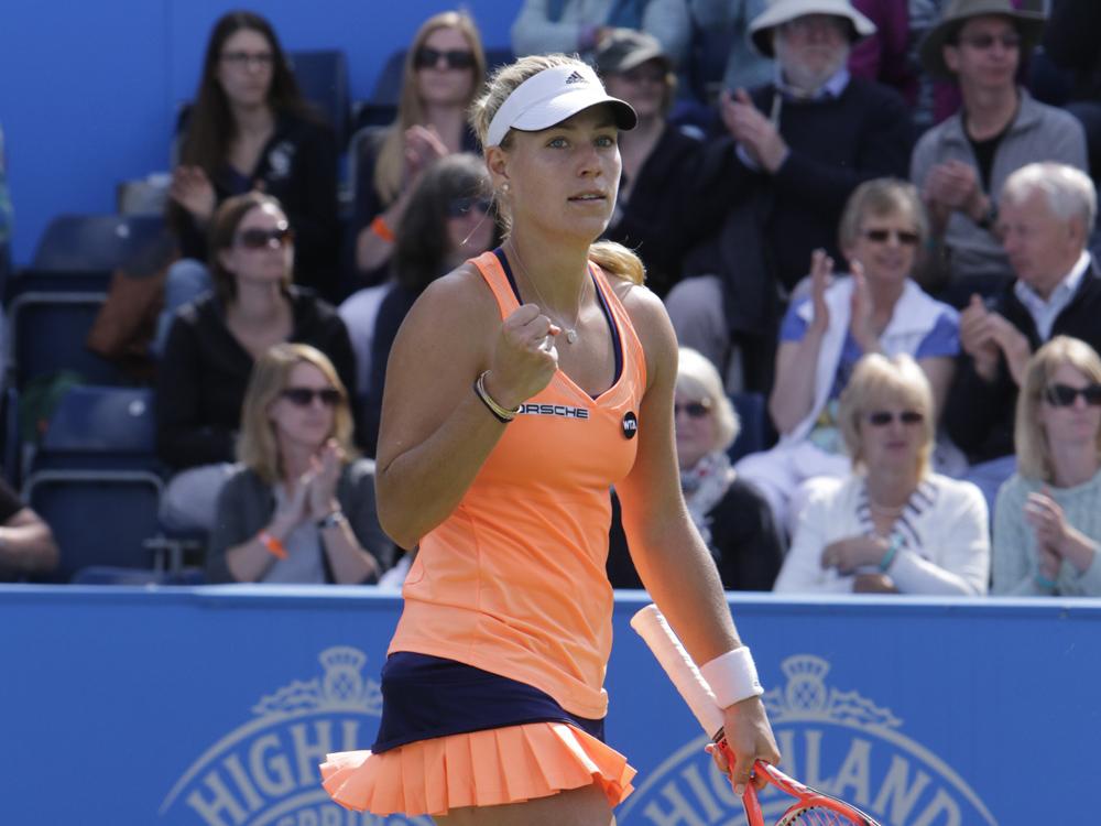 Erfolg für Tennisspielerin Angelique Kerber