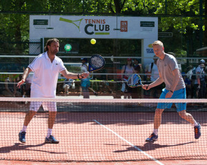 Padle Tennis mit Henry LeconteTennis - French Open 2015 - Paris - Grand Slam ITF / ATP / WTA -  Roland Garros  - France - 2015