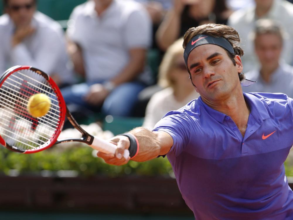 Roger Federer steht im Viertelfinale von Halle