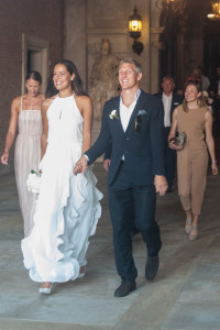 Ana Ivanovic und Bastian Schweinsteiger gaben sich in Venedig das Ja-Wort.