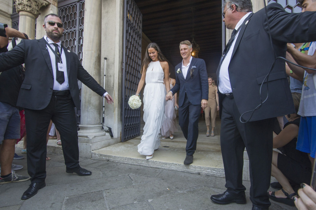 Bastian Schweinsteiger And Ana Ivanovic Wedding In Venice – Sightings