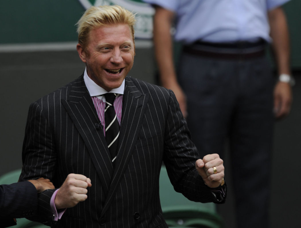 Former tennis international Boris Becker