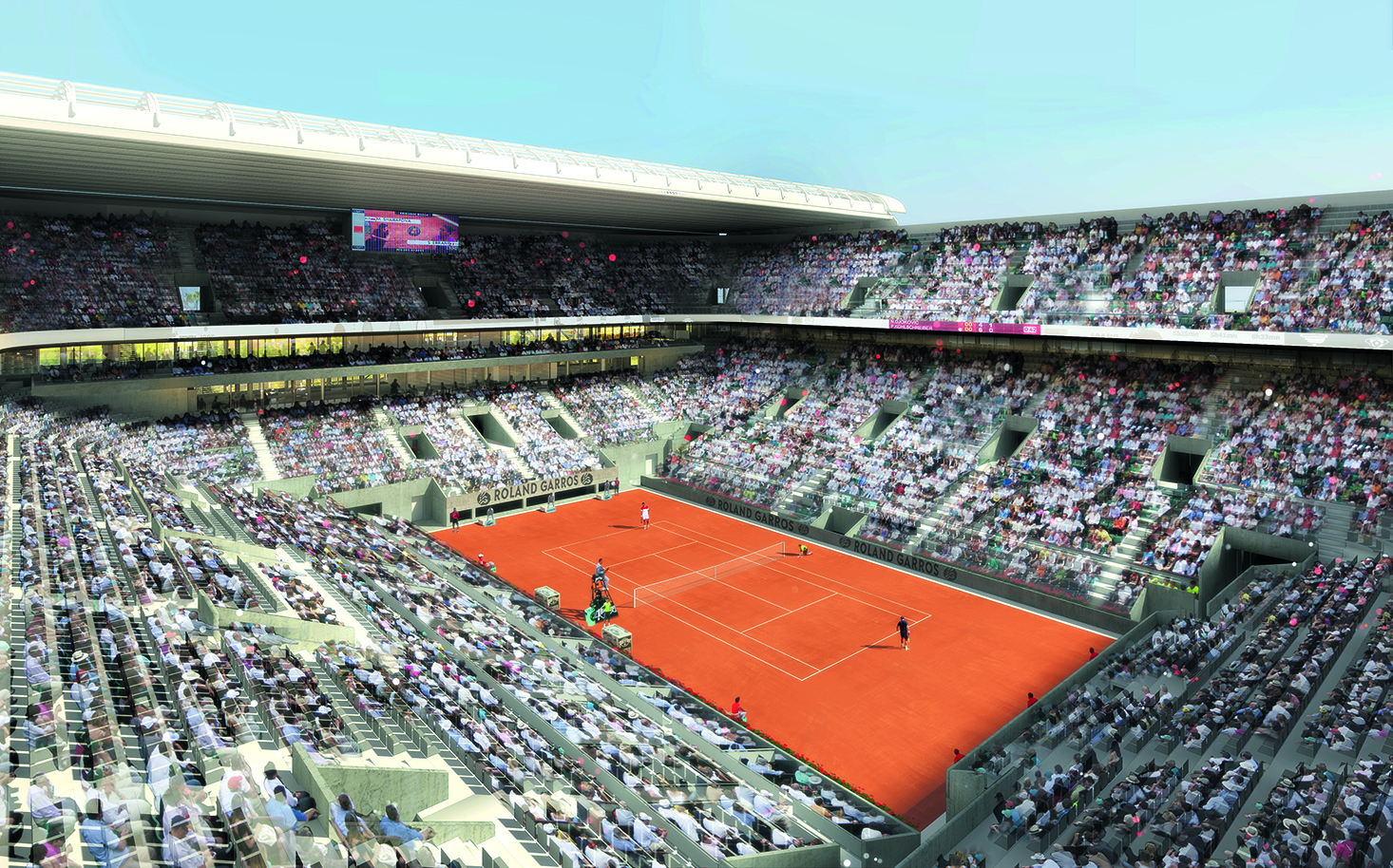 French Open Die Umbauplane Von Paris Tennis Magazin