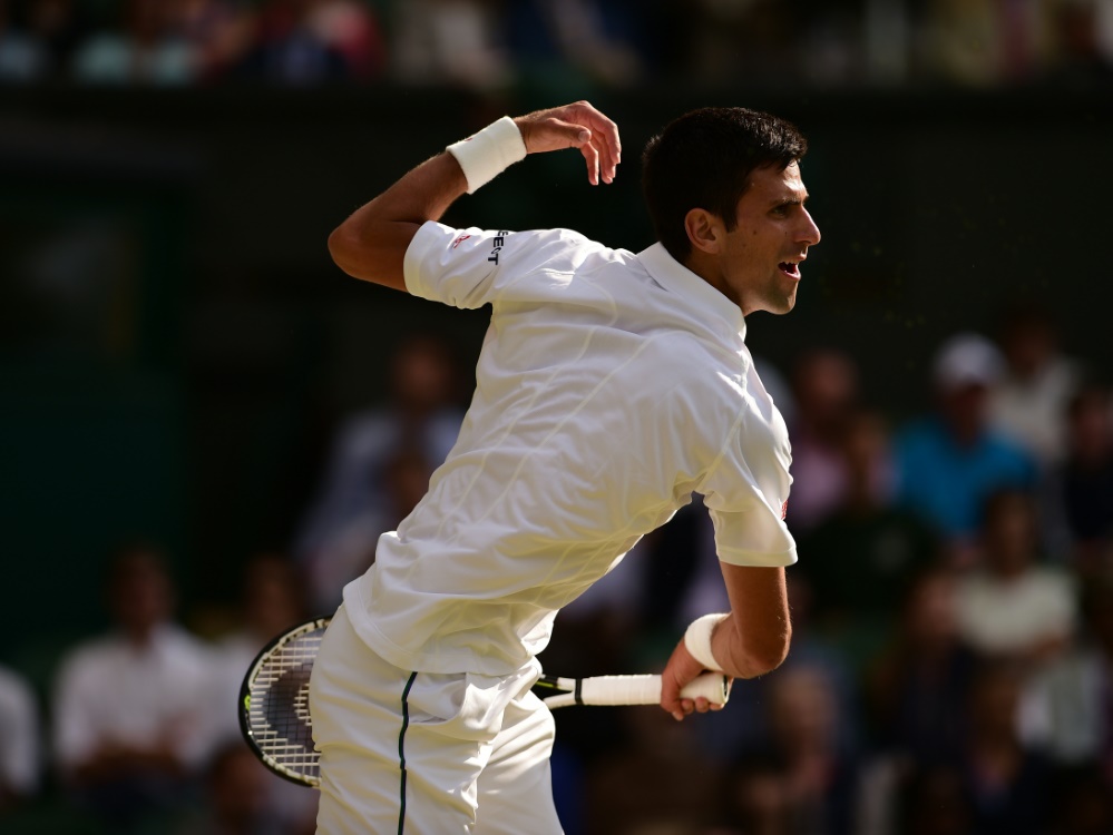 Novak Djokovic steht im Halbfinale von Wimbledon