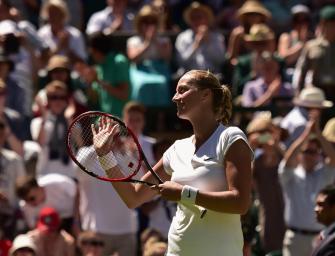 Kvitova weiter im Eiltempo unterwegs