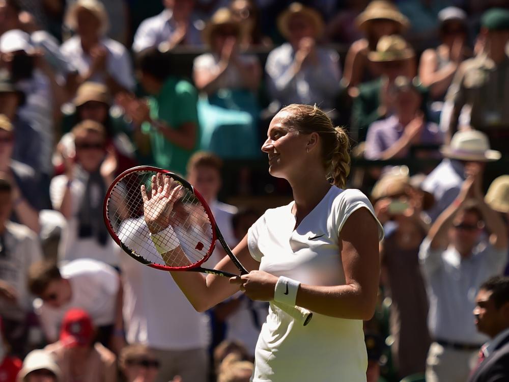 Kvitova marschiert in die dritte Runde