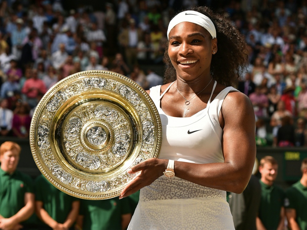 Serena Williams ist insgesamt 250 Wochen die Nummer eins