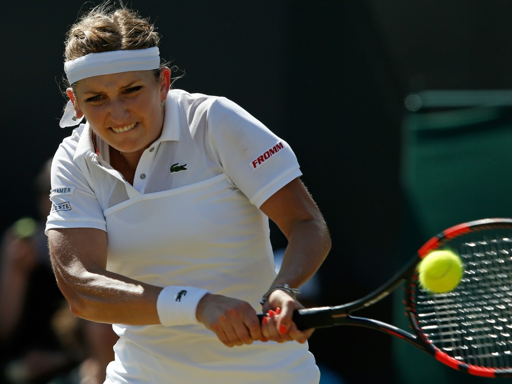 Schweizerin Bacsinszky steht im Wimbledon-Viertelfinale