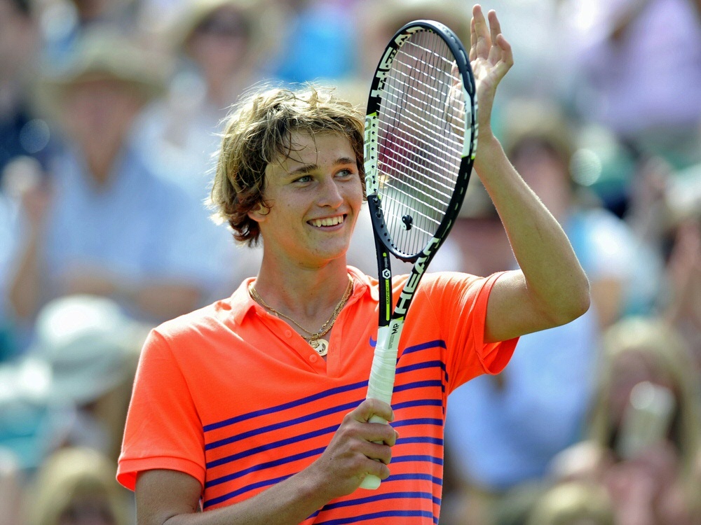 Zverev nutzte gegen Monaco schon den ersten Matchball