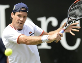 Tommy Haas muss in Newport nachsitzen