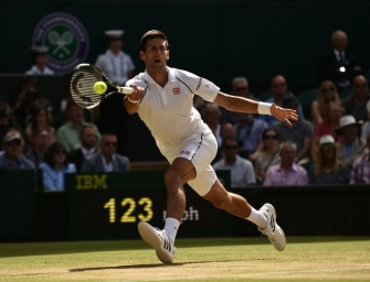 Djokovic greift nach seinem dritten Titel in Wimbledon