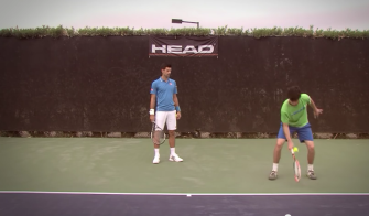 Trickshot-Artist Stefan Bojic begeistert Djokovic & Co.