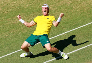 Australia v Kazakhstan - Davis Cup: Day 3