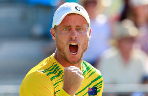 Holte den dritten Punkt: Altmeister Lleyton Hewitt.