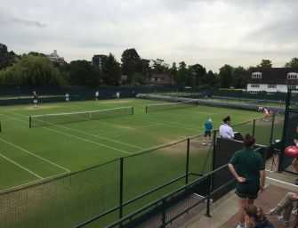 Mail aus Wimbledon: Ein Morgen im Aorangi Park