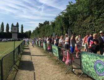 Mail aus Wimbledon:  Schlange stehen in der Queue