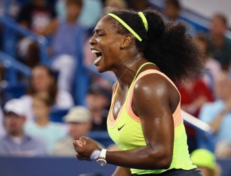 Im Highlight-Video: Serena Williams gewinnt in Cincinnati