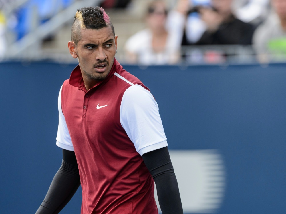 Kyrgios spielt künftig unter besonderer Aufsicht der ATP