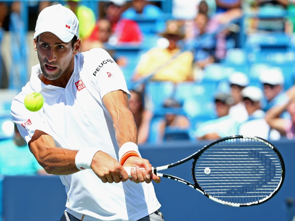 Novak Djokovic erreicht das Halbfinale von Cincinnati