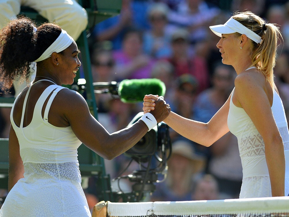 Maria Scharapowa zollt Serena Williams höchsten Respekt