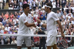 Djokovic gegen Federer