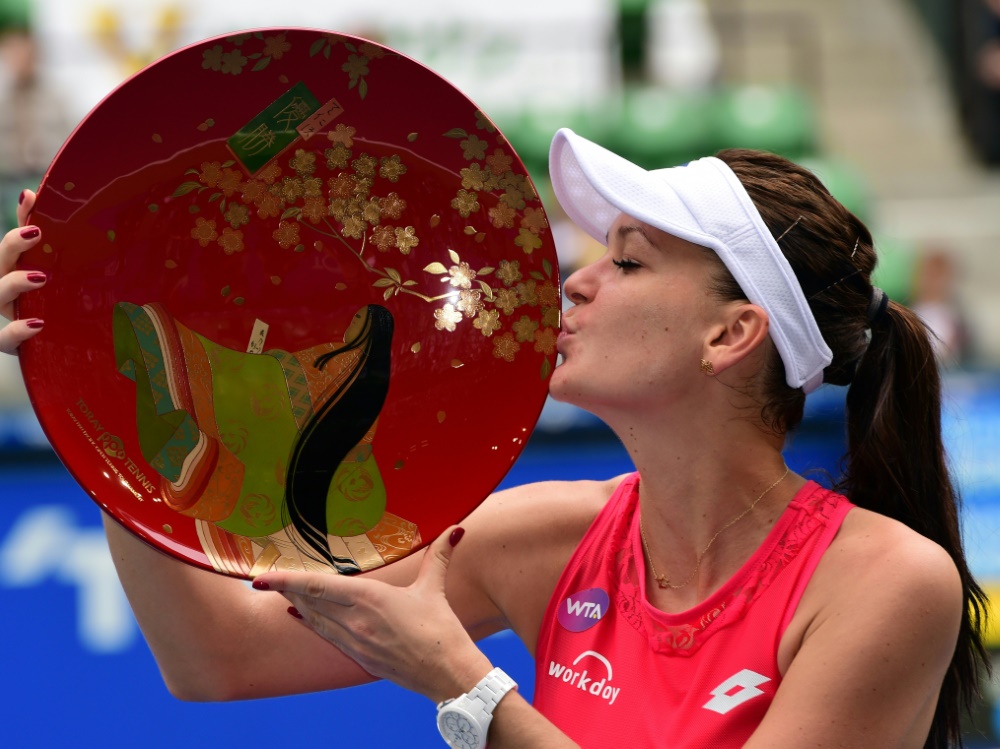 Agnieszka Radwanska holt in Tokio ihren 15. Turniersieg
