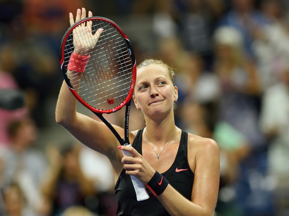 Petra Kvitova hat erstmals das Viertelfinale der US Open erreicht