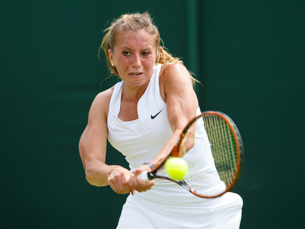 Annika Beck im Achtelfinale von Taschkent