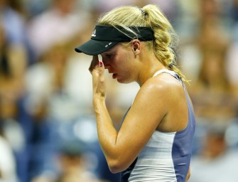 US Open: Außenseiterin schockt Vorjahresfinalistin Wozniacki