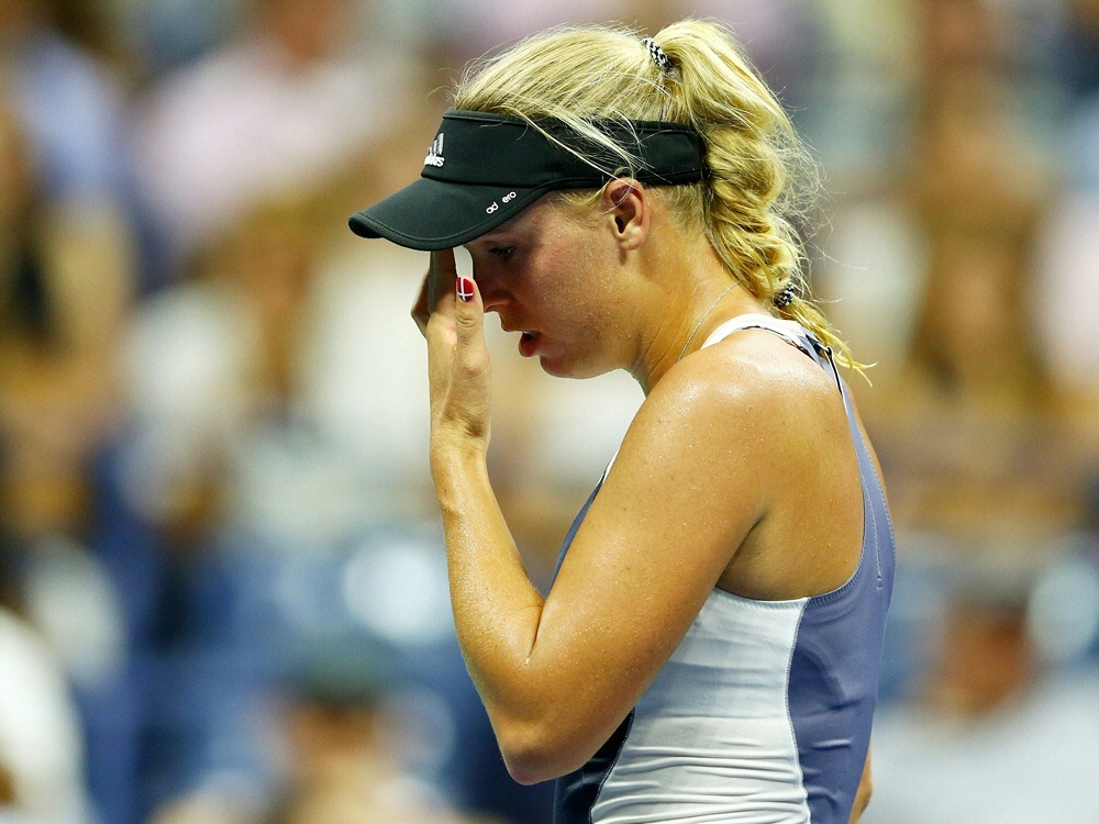 Wozniacki schied völlig überraschend gegen Cetkovska aus
