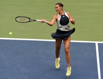 Bei Siegerehrung: US-Open-Siegerin Pennetta verkündet Karriereende