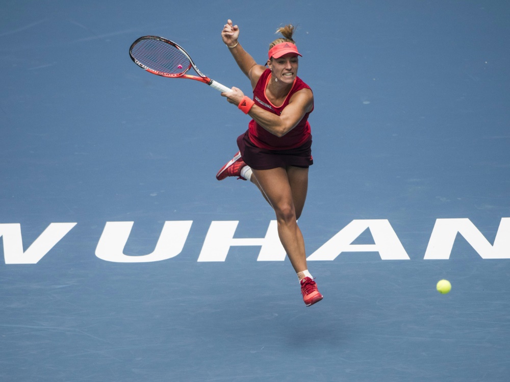 Angelique Kerber steht im Viertelfinale von Wuhan