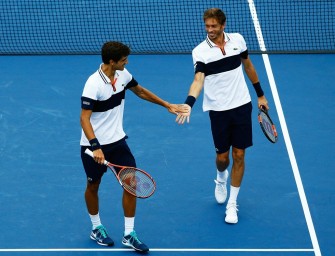 Mit Wahnsinns-Matchball: Herbert/Mahut gewinnen Doppel-Titel