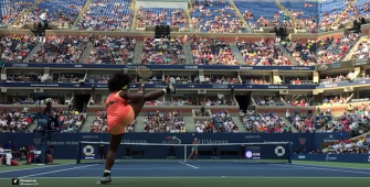 In Superzeitlupe: Die Kung Fu-Rückhand von Serena Williams