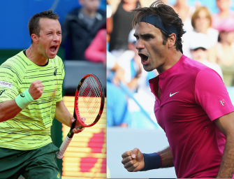 Match des Tages am Samstag: Kohlschreiber vs. Federer