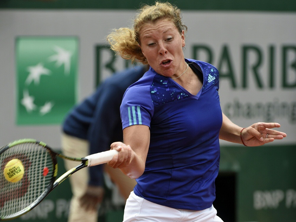 Friedsam unterlag der Tschechin Allertova in zwei Sätzen