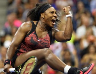 Im Highlight-Video: Serena Williams zittert sich ins Achtelfinale