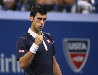 Djokovic trotz zweitem Satzverlust im Halbfinale