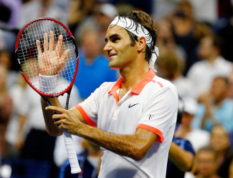 Im Video: Roger Federer mit Gala gegen Gasquet ins Halbfinale!