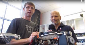 tennis MAGAZIN-Videoblog: Zu Gast beim US Open-Besaiter