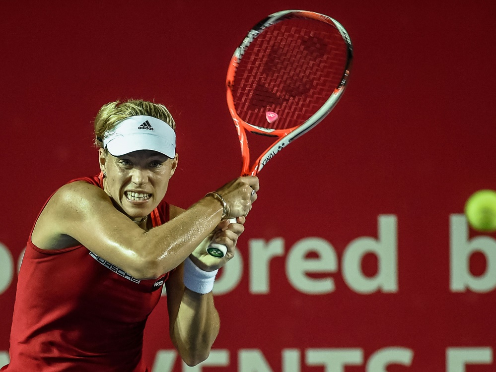 Angelique Kerber steht im Viertelfinale von Hongkong