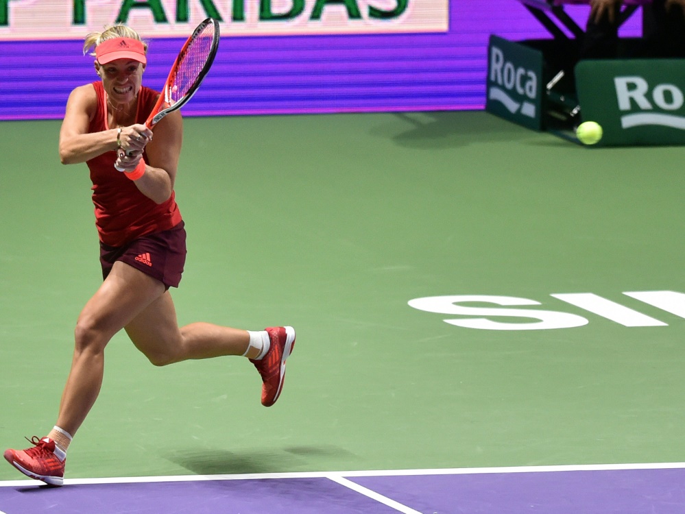 Angelique Kerber setzt sich gegen Petra Kvitova durch