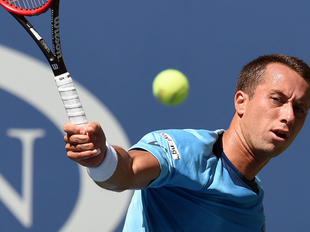 Kohlschreiber hat mit Gegner Karazew große Mühe