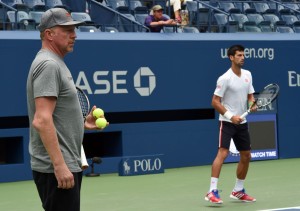 Becker und Djokovic