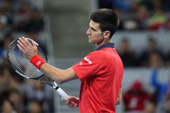 Im Video: Genialer No-Look-Shot von Novak Djokovic